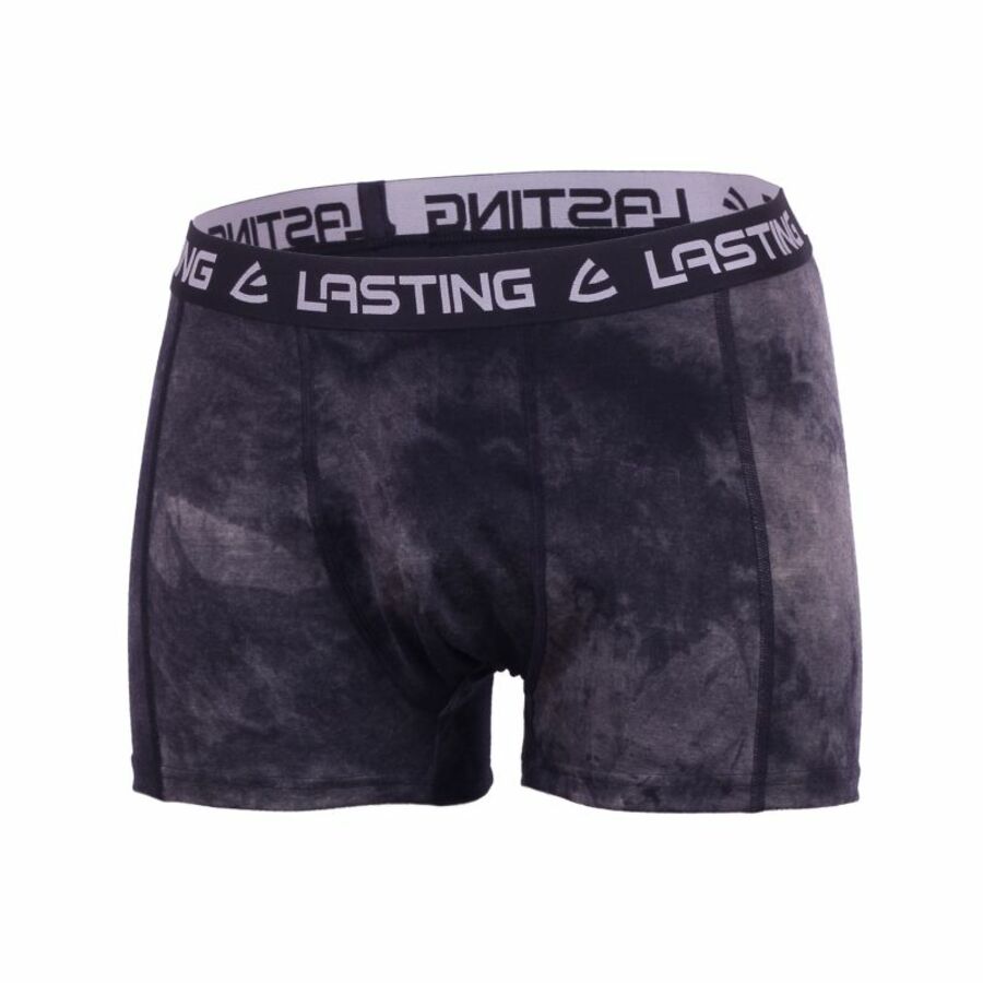 Pánské merino boxerky Lasting BONO-9090 černé