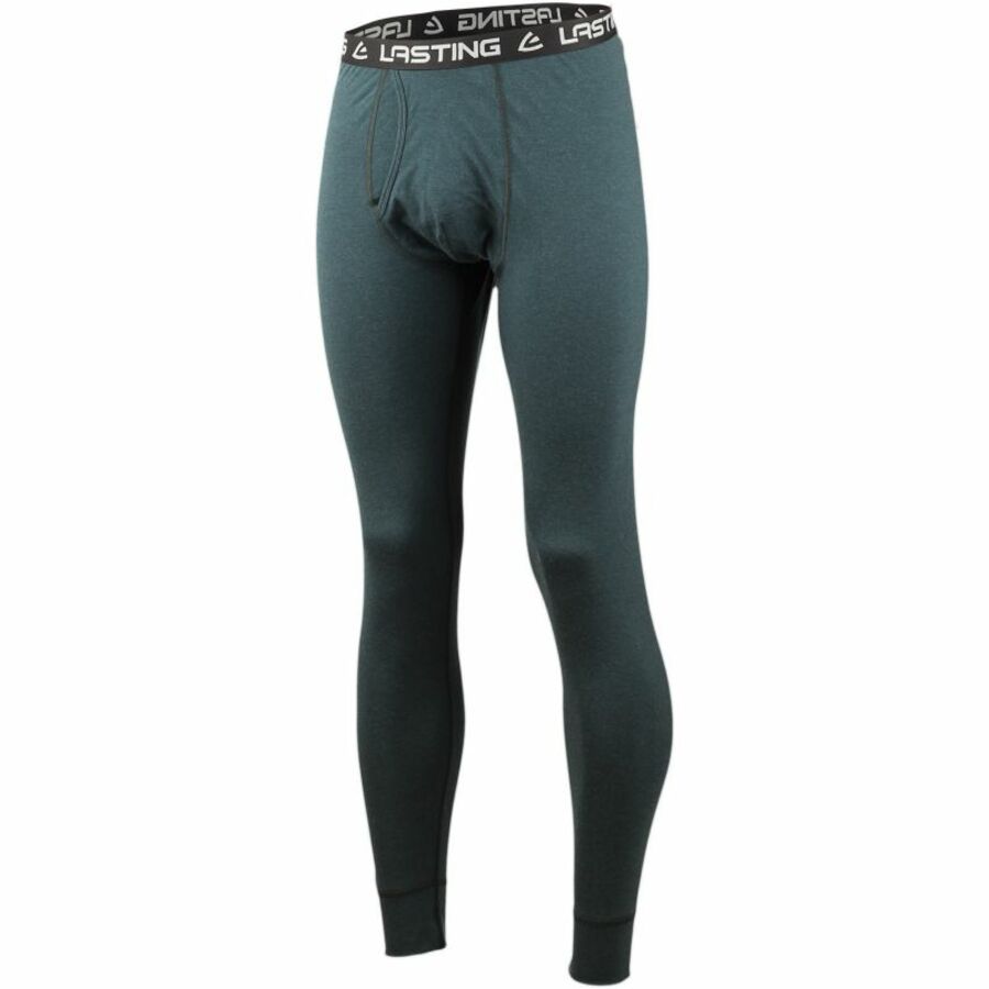 Pánské merino spodky Lasting LEXY-5757 petrolejové