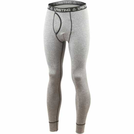 Pánské merino spodky Lasting WRAK-3189 šedé