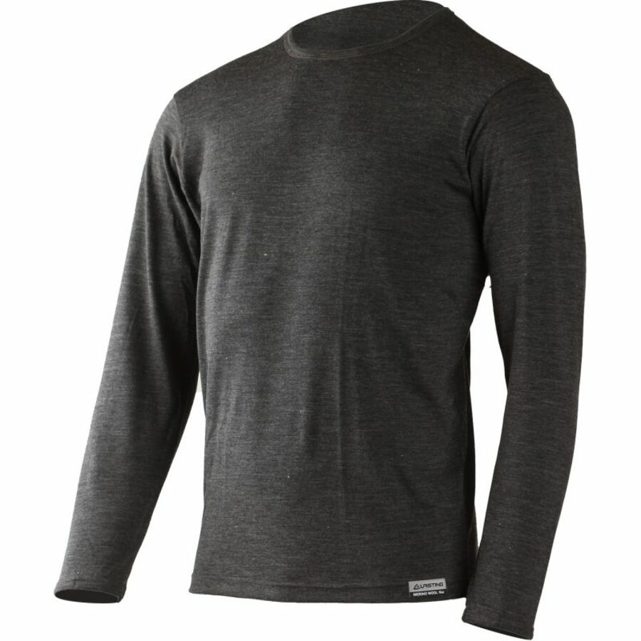 Pánské merino triko Lasting ALAN-8169 šedé