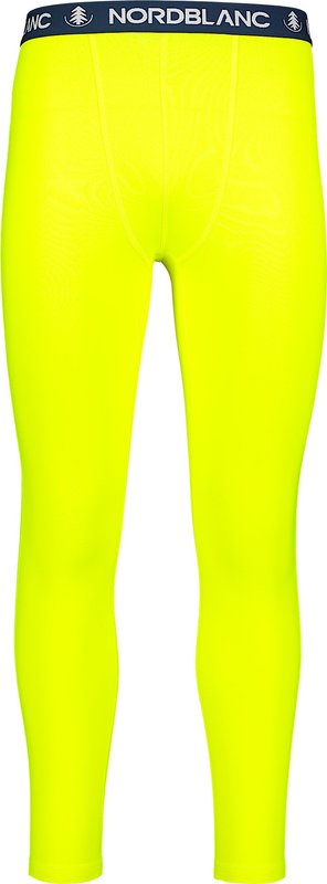Pánské termo kalhoty Nordblanc STARTLE žluté NBBMD7088_BPZ