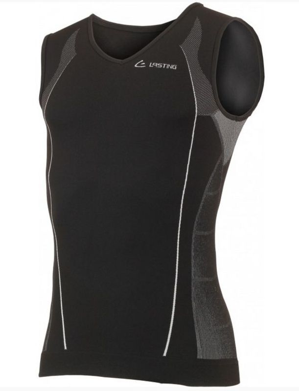 Pánské termo tílko Lasting Mack 9080 černá