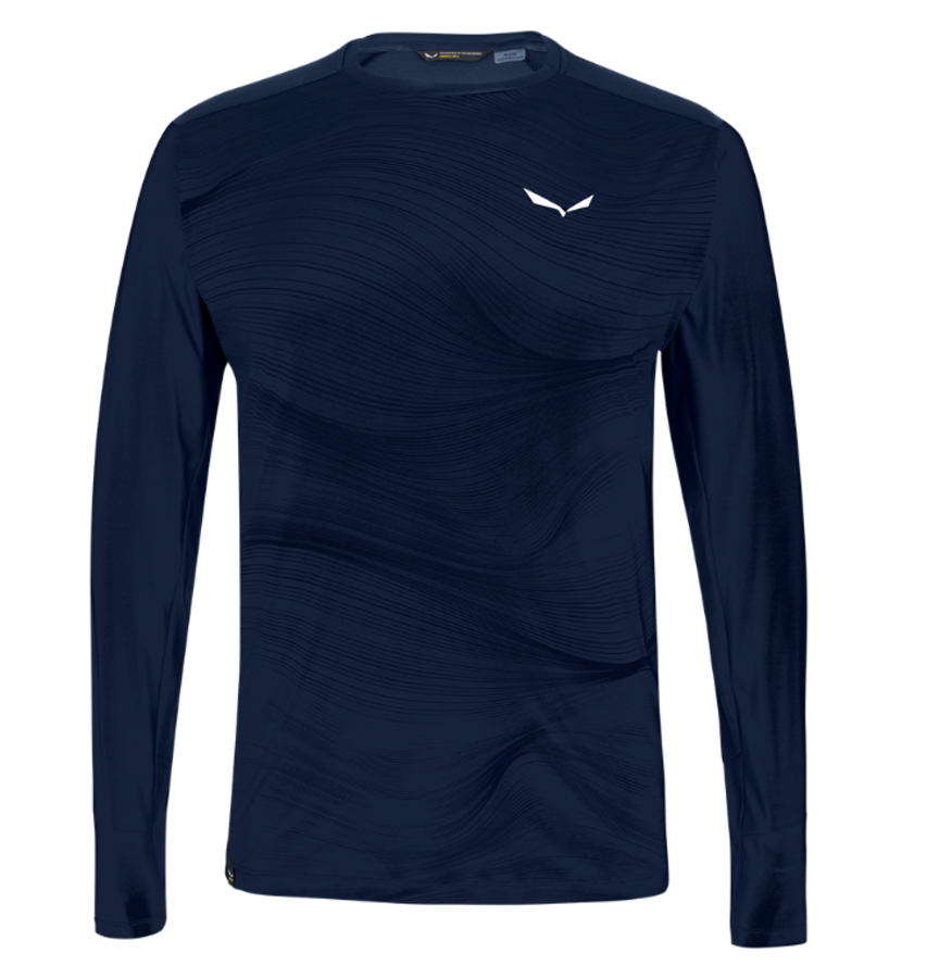 Pánské termo tričko Salewa Seceda Dry long sleeve tee navy blazer 28243-3960