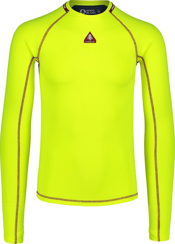 Pánské termo triko Nordblanc Lusty žlutá NBBMD7086_BPZ