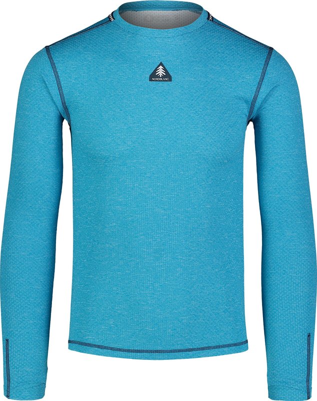 Pánské termo triko Nordblanc Nigh modré NBBMM7082_MOF