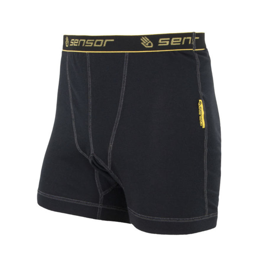 Pánské trenky Sensor Double Face černá 1003027-02