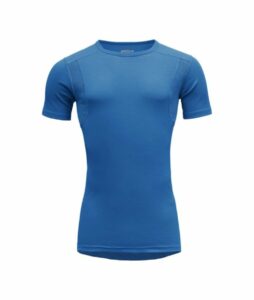 Pánské triko Devold HIKING MAN T-shirt GO 245 210 A 291A modrá