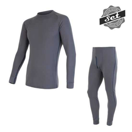 Pánský set Sensor ORIGINAL ACTIVE SET triko+spodky šedý 17200050