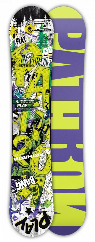 Pathron Play snowboard + nářadí zdarma - 156 cm