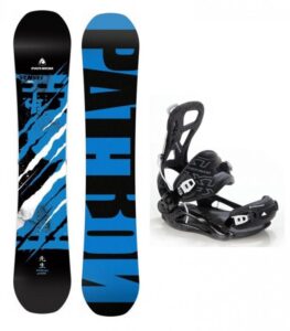 Pathron Sensei Blue 19/20 snowboard + vázání Pathron XT black snb - 154 cm + L (EU 42-44)