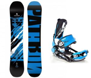 Pathron Sensei Blue snowboard + Raven Fastec FT 270 blue vázání - 154 cm + M (EU 39–41)