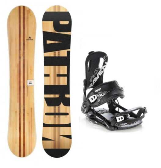 Pathron Slash 18/19 snowboard  + vázání Raven Fastec FT 270 black - 152 cm + L (EU 42-44)