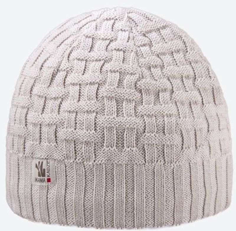 Pletená Merino čepice Kama A112 112