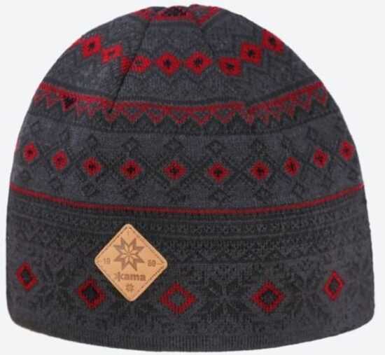 Pletená Merino čepice Kama A142 111