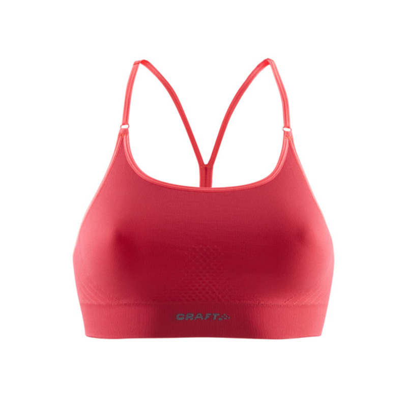 Podprsenka CRAFT Seamless Low 1903781-2441 - červená