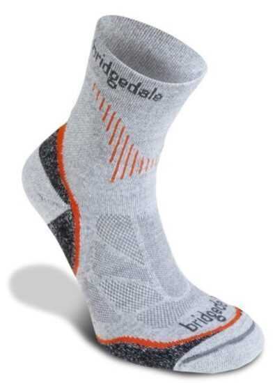 Ponožky Bridgedale CoolFusion Run Qw-ik grey/801