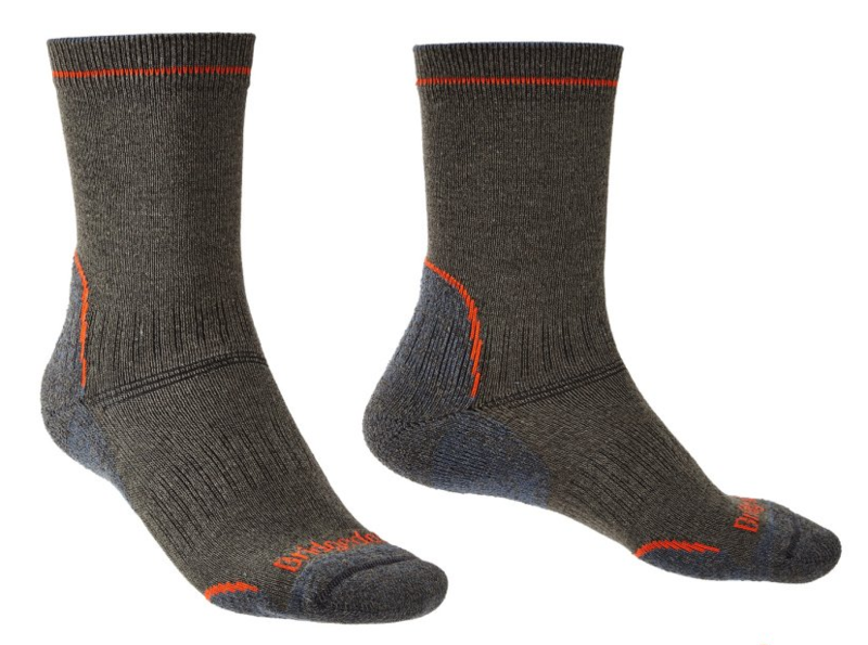 Ponožky Bridgedale Hike Lightweight Coolmax Performance Boot dark grey/826