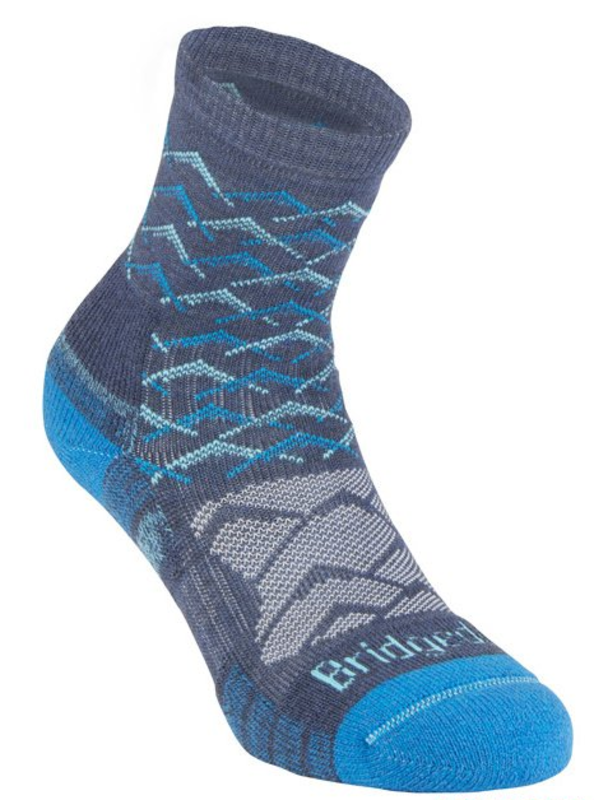 Ponožky Bridgedale Hike Lightweight Merino Performance Ankle Women's denim blue/119