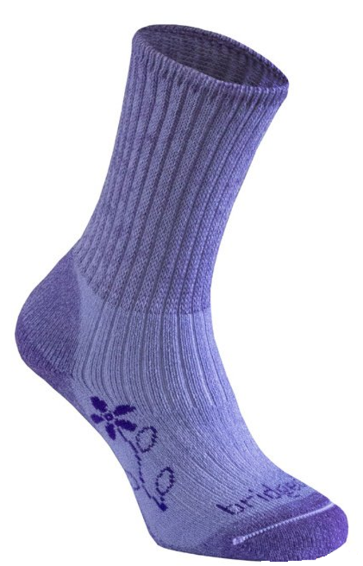 Ponožky Bridgedale Hike Midweight Merino Comfort Boot Women's violet/095