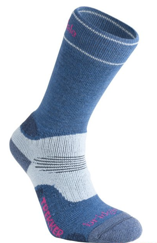 Ponožky Bridgedale Hike Midweight Merino Performance Boot Women's blue sky/401