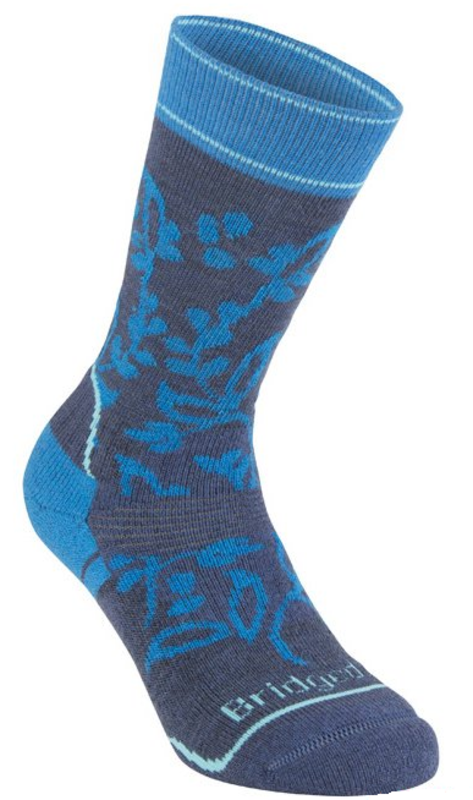 Ponožky Bridgedale Hike Midweight Merino Performance Boot Women's navy/blue/430