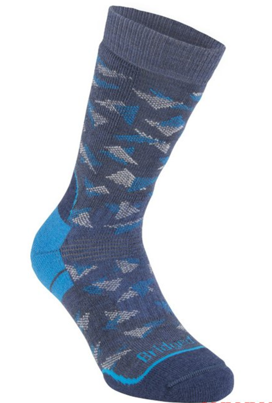 Ponožky Bridgedale Hike Midweight Merino Performance Boot denim/blue/119