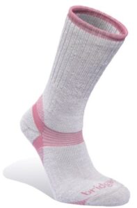 Ponožky Bridgedale Merino Hiker Women's grey/pink/808