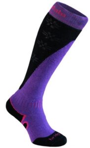 Ponožky Bridgedale Mountain Women´s 041 purple/black
