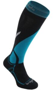 Ponožky Bridgedale Ski Midweight gunmetal/blue/003