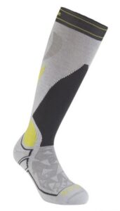 Ponožky Bridgedale Ski Midweight light grey/graphite/133