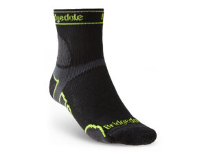 Ponožky Bridgedale TRAIL RUN LW T2 MS 3/4 CREW Black/845
