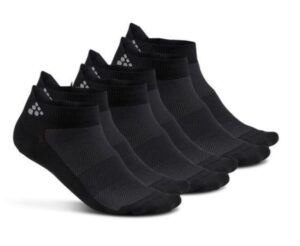 Ponožky CRAFT Shaftless 3-pack 1906059-999000 - černá
