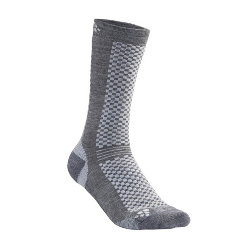 Ponožky CRAFT Warm 2-pack 1905544-985920 - šedá