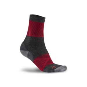 Ponožky CRAFT XC  Warm 1907901-995481 - červená s černou