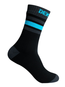 Ponožky DexShell Ultra Dri Sport Sock Black/Aqua
