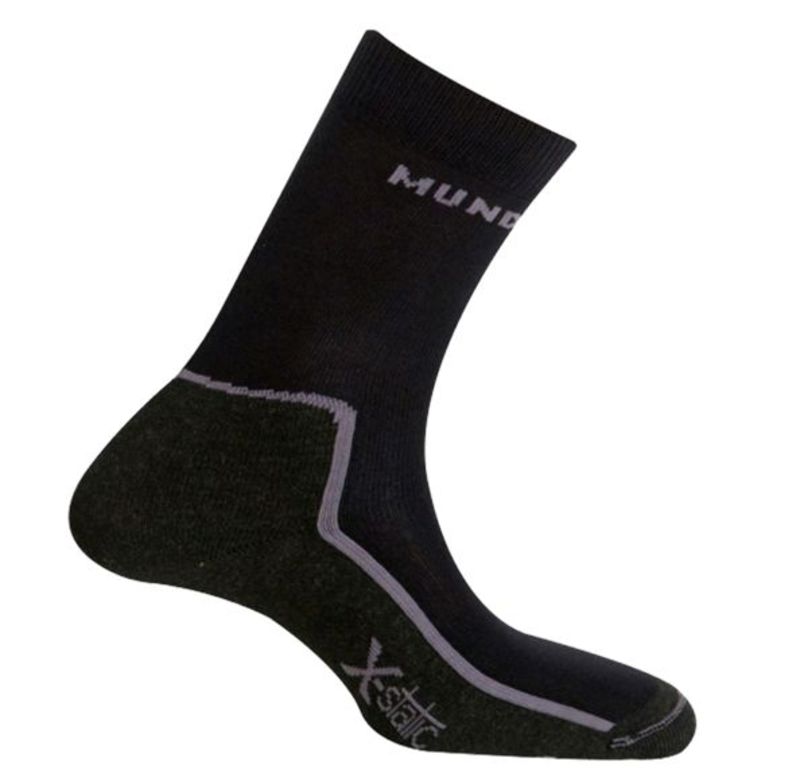 Ponožky Mund Timanfaya X Static černá