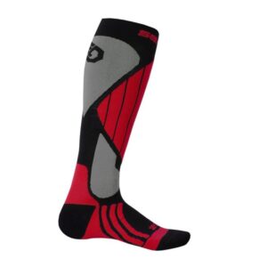 Ponožky Sensor Snow Pro černá/červená/šedá 14200065