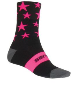 Ponožky Sensor Stars černá růžová 16100064