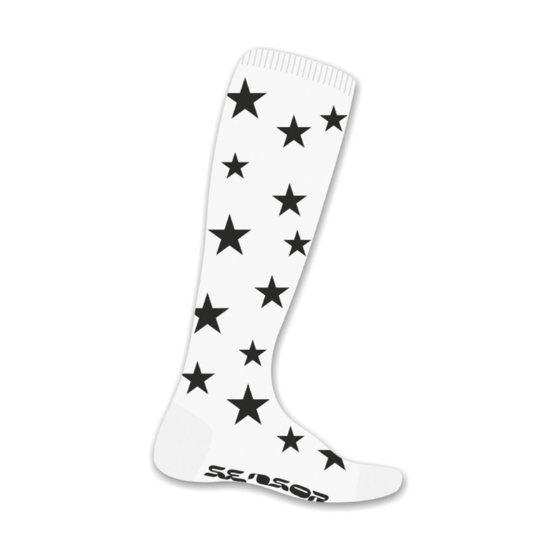 Ponožky Sensor Thermosnow Stars bílé 16200159