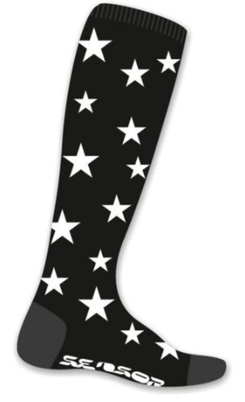 Ponožky Sensor Thermosnow Stars černé 16200158