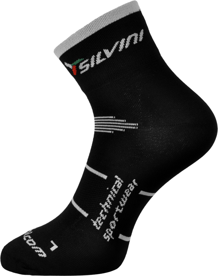 Ponožky Silvini Orato UA445 black