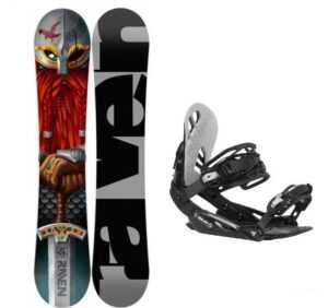 Raven Dwarf pánský snowboard + Gravity G1 black/light grey vázání - 150 cm + M (EU 39