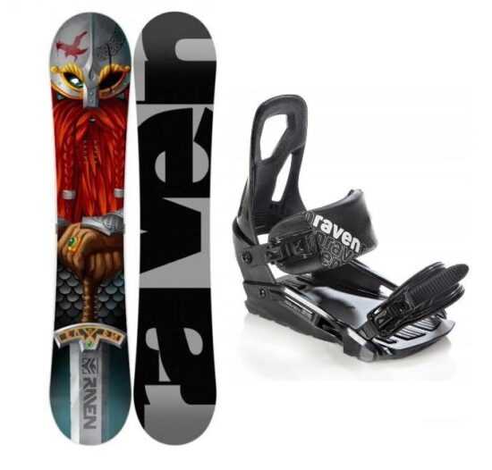 Raven Dwarf pánský snowboard + Raven S200 black vázání - 150 cm + S/M (EU 37-41)