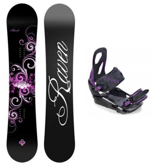 Raven Natural 2019/20 snowboard + Raven S200 violet vázání - 139 cm + S/M (EU 37-41)