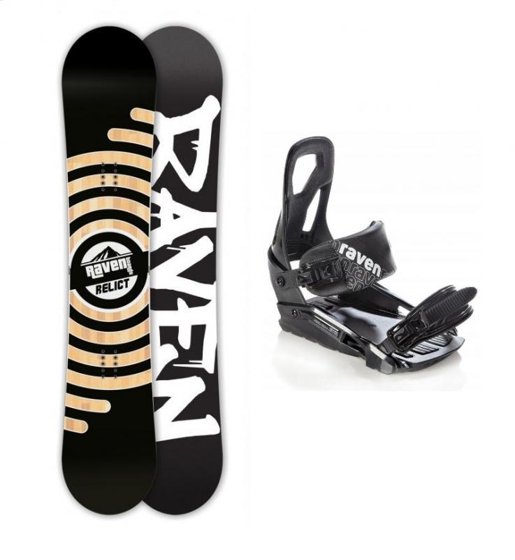 Raven Relict ltd 2018 snowboard + Raven S200 black vázání - 152 cm + S/M (EU 37-41)