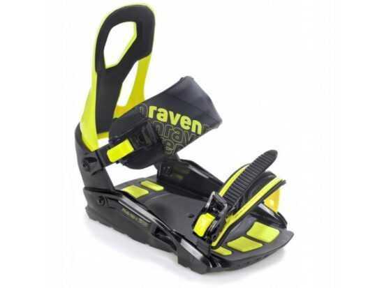 Raven S200 lime snowboardové vázání + nářadí zdarma - M/L (EU 40-47)