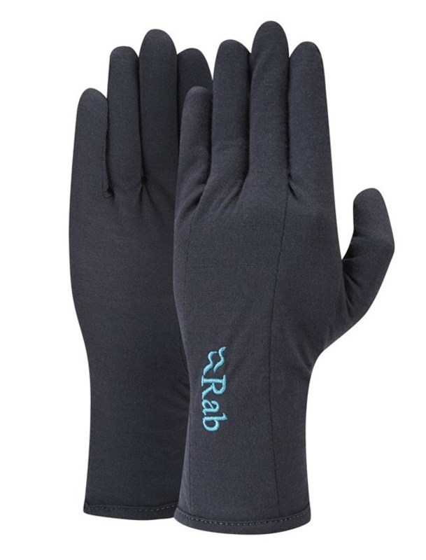 Rukavice Rab Merino+ 160 Glove Women's ebony