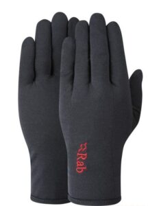 Rukavice Rab Merino+ 160 Glove ebony