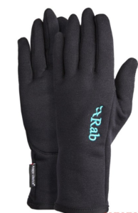 Rukavice Rab  Powerstretch Pro Glove Women's black/BL