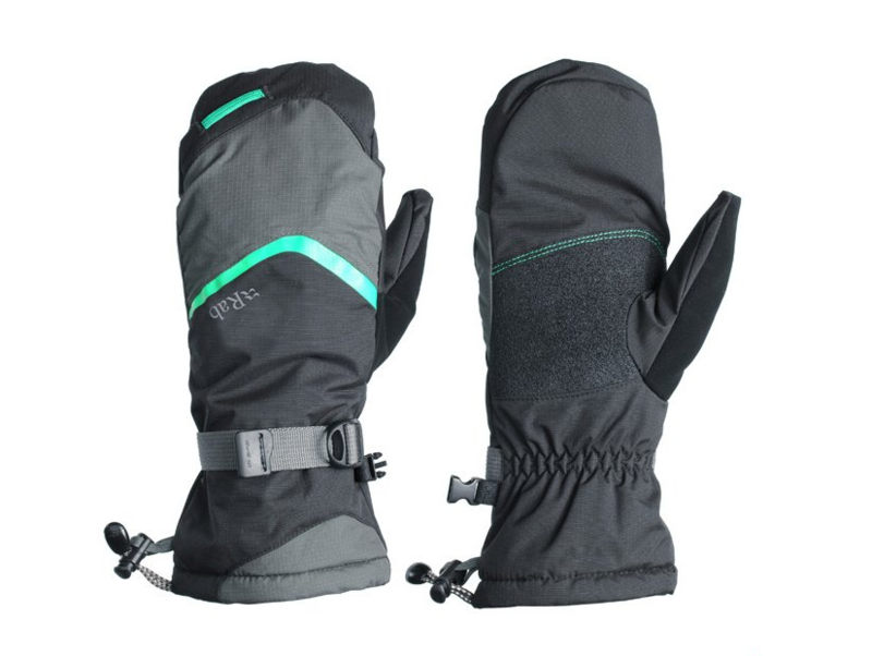 Rukavice Rab Storm Mitt RAB Women's black/BL